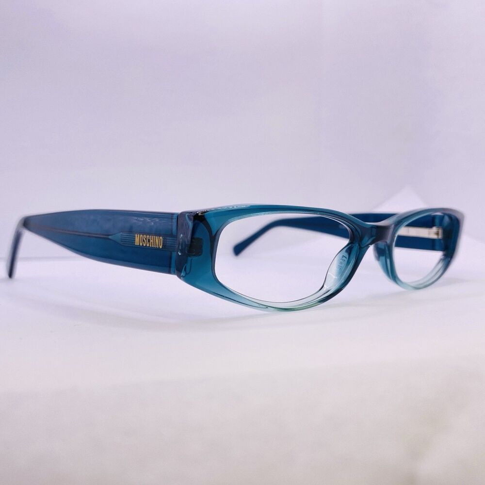 Moschino Eyeglasses Frames Authentic M3614-V 48 [] 16 135 Blue Transparent